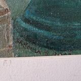 Christian Xapella (1927-2021) - Oil on canvas - Saint Nazaire Cathedral