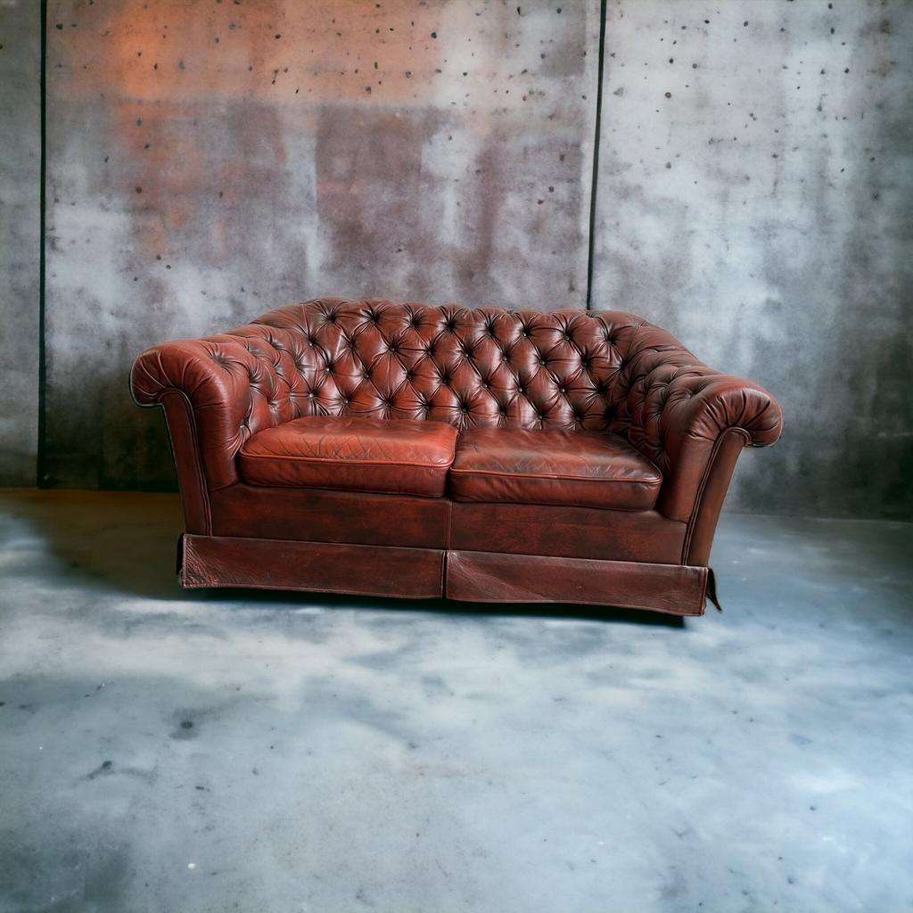 Vintage chesterfield sofa