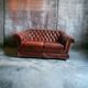 Vintage chesterfield sofa
