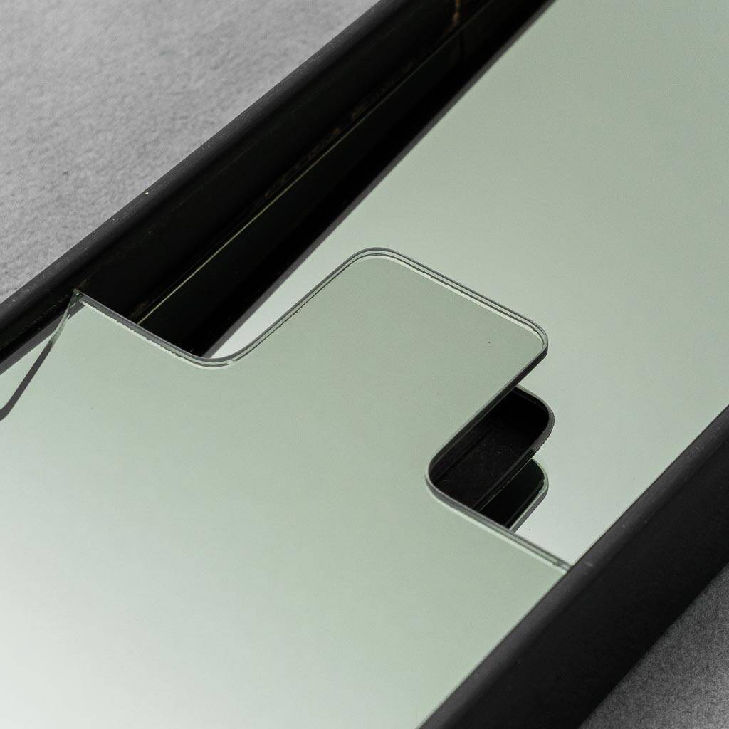 Gronda mirror by luciano bertoncini for elco 70s vintage modernism