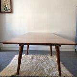 Table with 2 extensions, vintage 60s