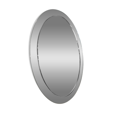 KNITTER DURO Vintage Oval Glass Wall Mirror