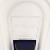 White vintage wall sconces Jill by Perry King, S. Miranda, G. Arnaldi for Arteluce, set of 2.