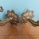 Pair of wall lights in gilded bronze, Art Nouveau