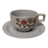 Vintage Bergère De France Espresso Cup and Saucer Set