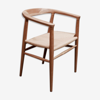 Solid Ash armchair "Scandinavian design".