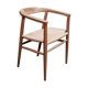 Solid Ash armchair "Scandinavian design".