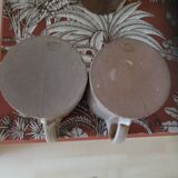 Two marsh stoneware cups