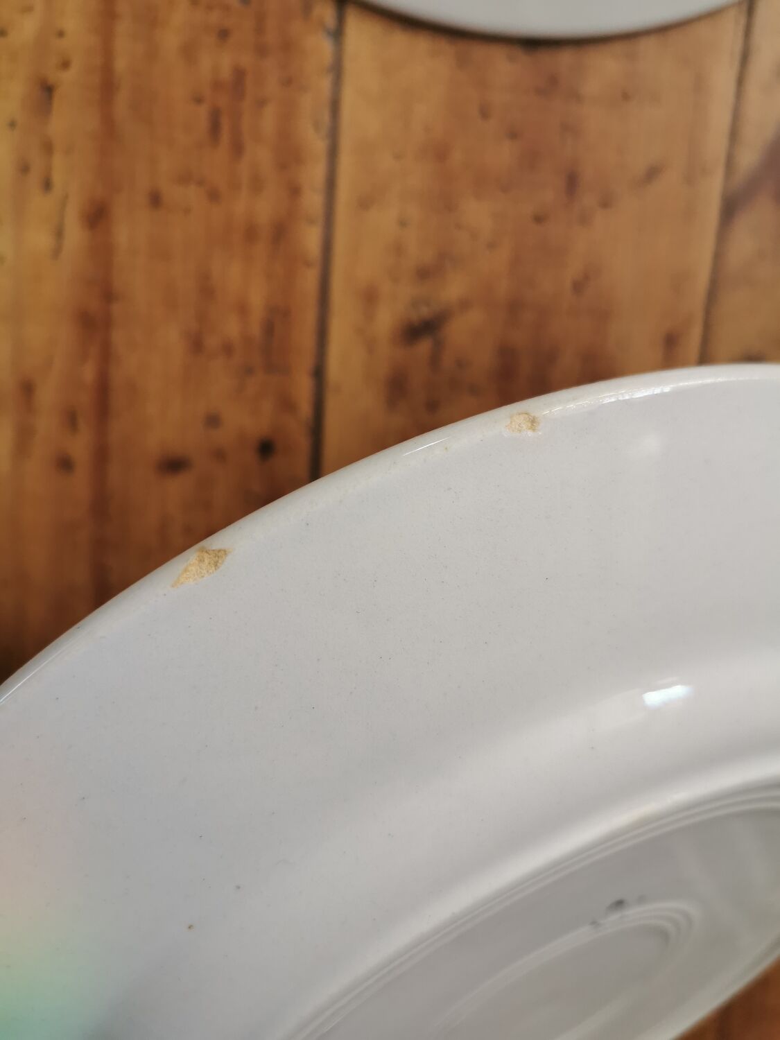 Blue Badonviller retro plates