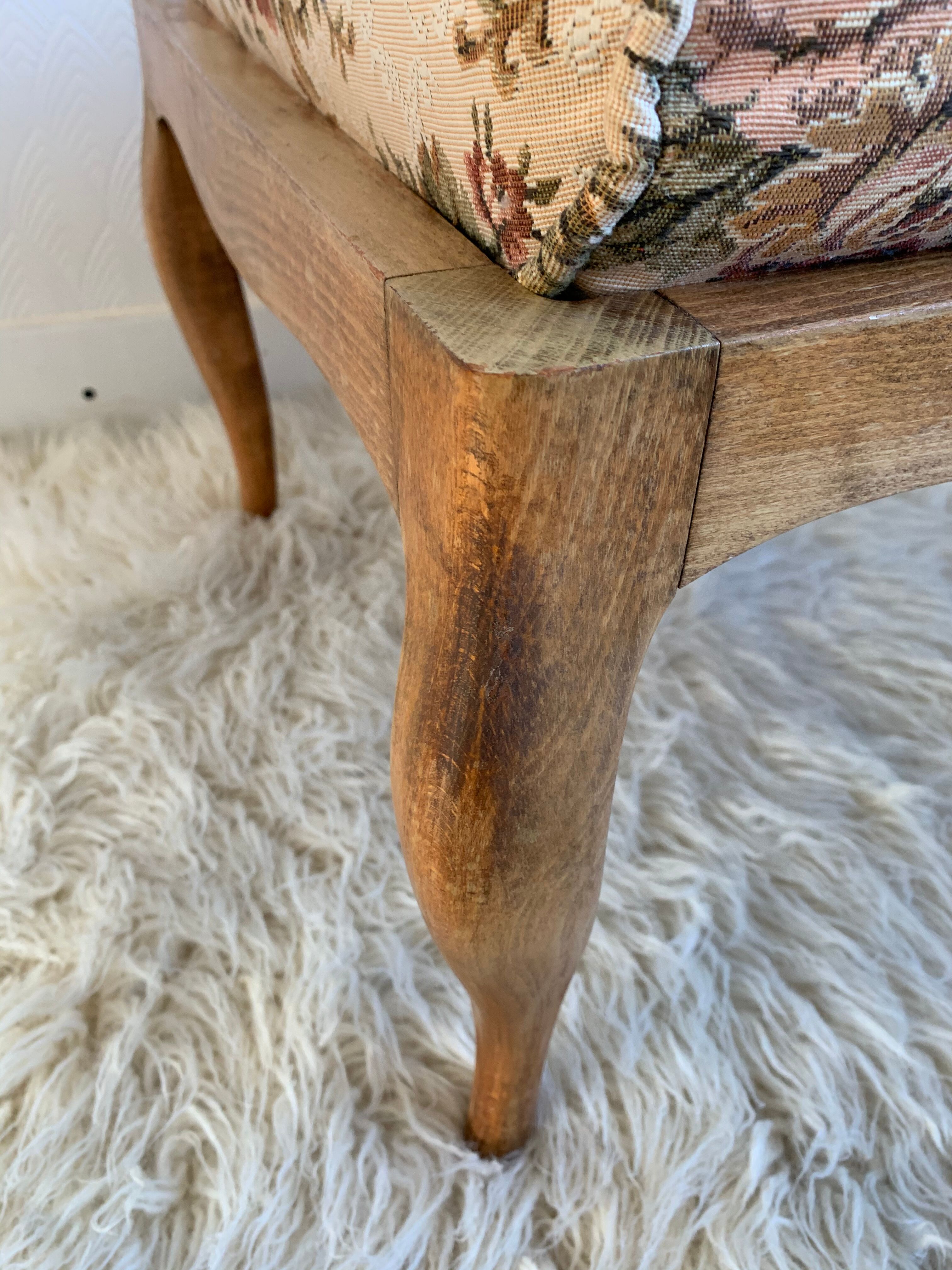Vintage foot rest