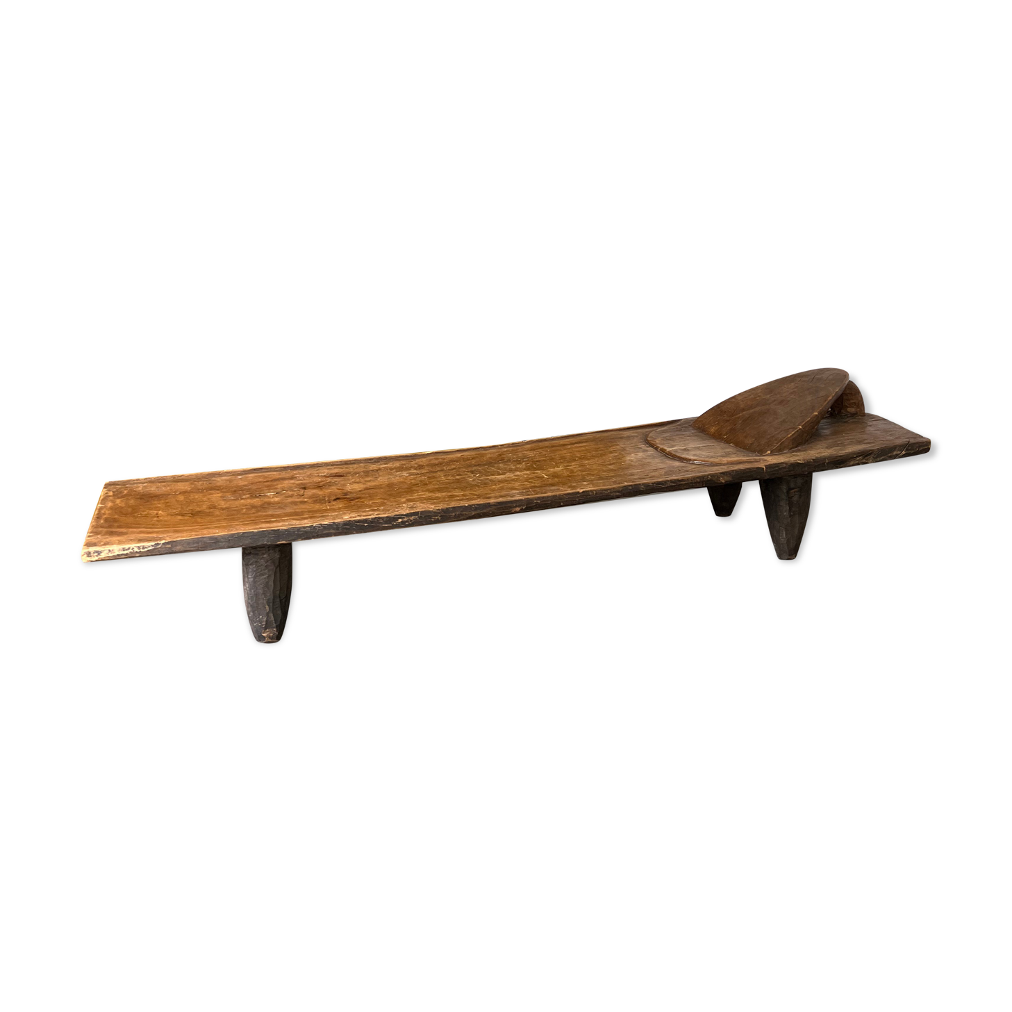 African Senoufo bench, bed, Ivory Coast, 50s
