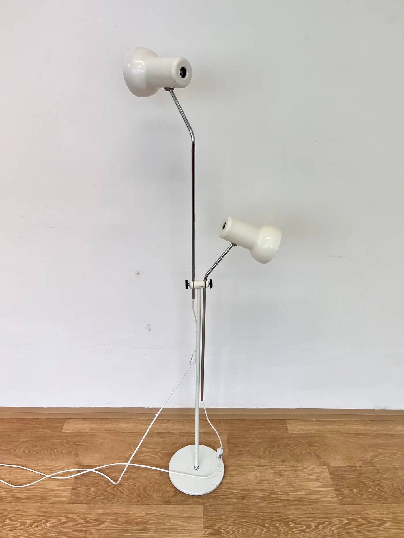Mid-century adjustable design floor lamp by Napako, 1970s