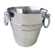 Ice bucket and vintage stainless steel drainer
