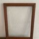 Carved wooden frame circa 1930.