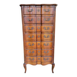Louis XV natural wood weekly organizer