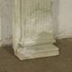 Pair of Renaissance pilasters in Serena stone, Italy, 16th century