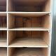 Patinated workshop furniture with compartments (renovated)