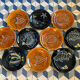 10 assiettes plates Robert Picault poisson