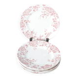 Assiettes plates terre de fer St Amand & hamage