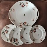 Porcelain dessert set