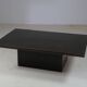 Table basse cocktail avec bar caché par Paul Michel pour Roche Bobois 1970
