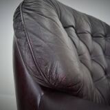 Design, Scandinavian, leather armchairs by Peem, 1970s, Finland