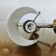 Wall light Jo Hammerborg in patinated brass, gun barrel finish, Denmark, 1970s.