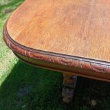 Old wooden table