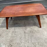 Scandinavian style wooden coffee table