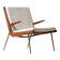 Minimalist 'Boomerang' lounge chair by Peter Hvidt & Orla Møgaard, Denmark