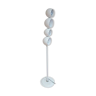 Lampadaire vintage 4 boules blanches sur pied