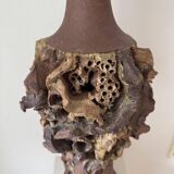 Table lamp by Bodil Marie Nielsen, denmark,  brutalist, 1960s