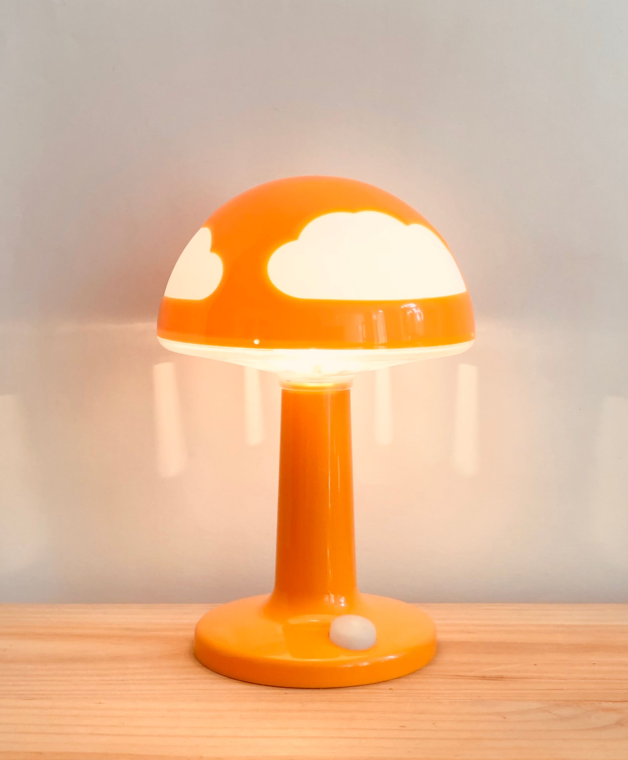 Cloud lamp Skojig Ikea vintage orange