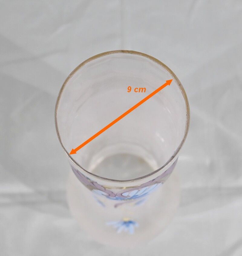 Fine glass vase 1920