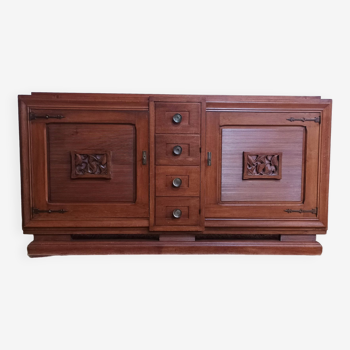 Art Deco sideboard in walnut