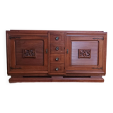 Art Deco Walnut Sideboard Buffet