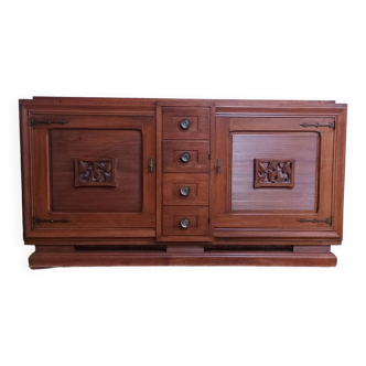 Art Deco sideboard in walnut