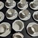 Série de dix tasses à café et sucrier en porcelaine Schirnding Bavaria XXème