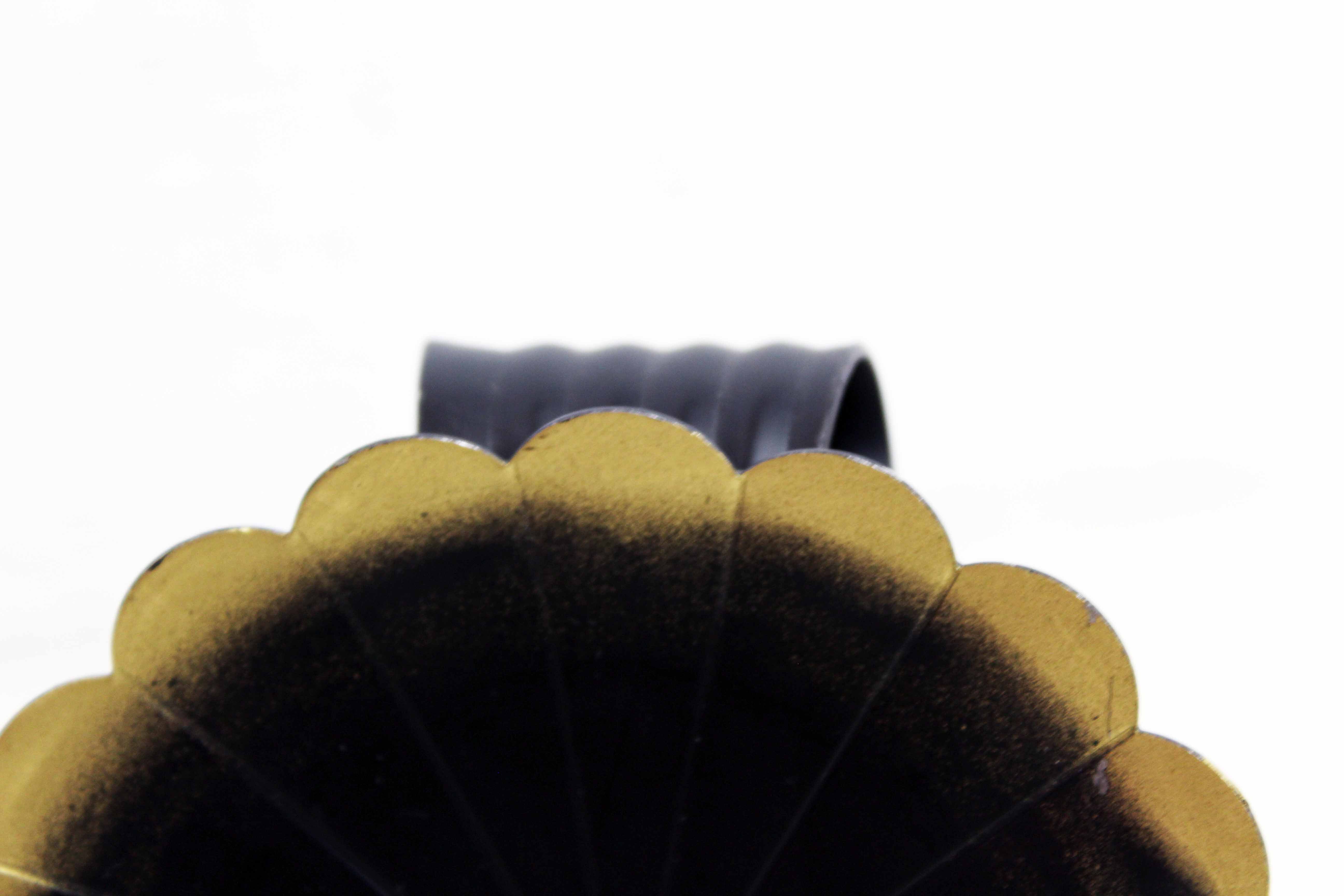 Vintage candlestick candle