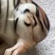 Enamelled ceramic tiger 1970