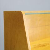 1960s Chest of Drawers with Glass Shelf ,Czechoslovakia