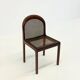 Set of four Mid-Century dining chairs by Lübke