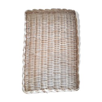 Wicker tray