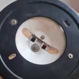 Art deco holophane wall light