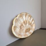 Vintage mother-of-pearl and gold trinket dish – decorative bowl