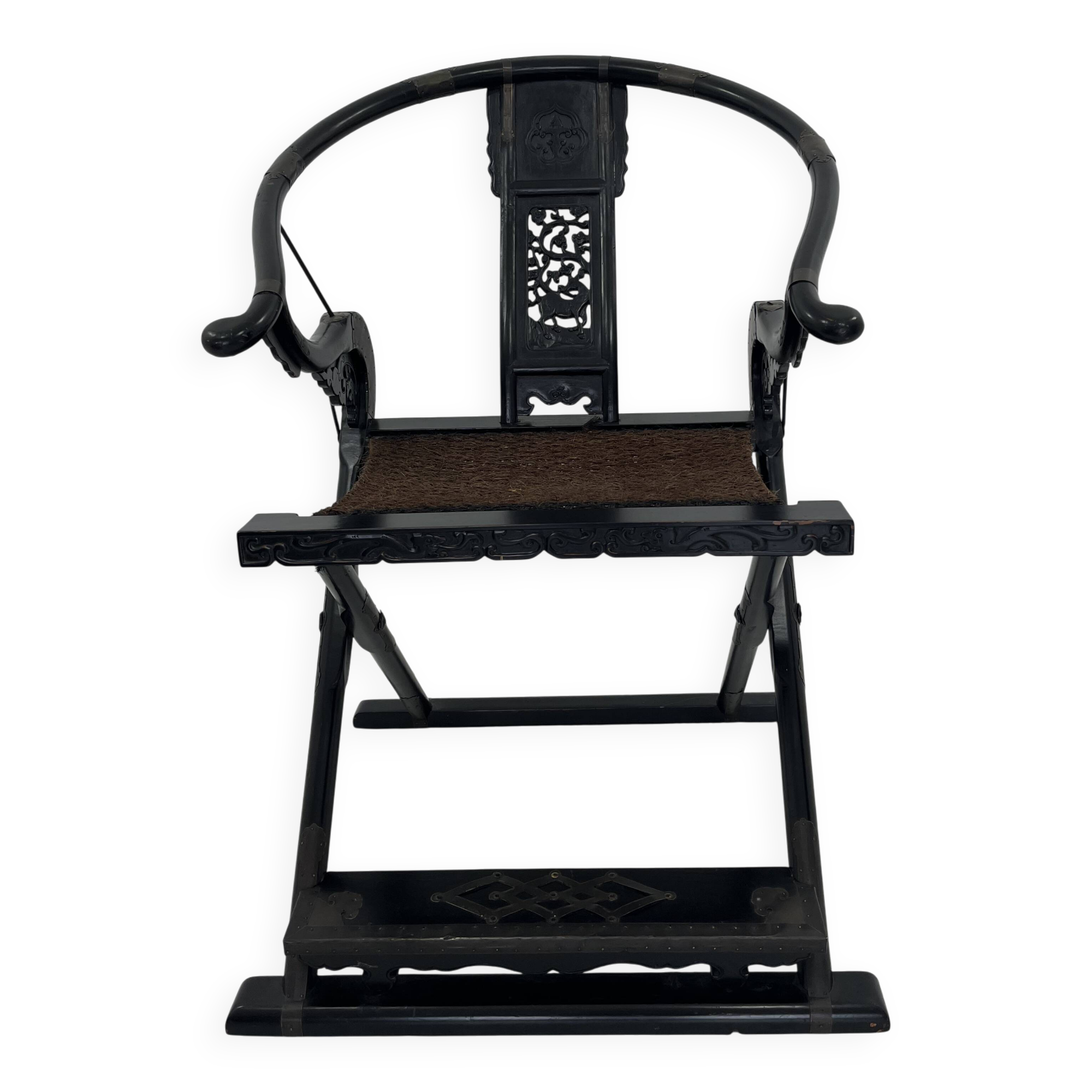 Antique Folding Lounge Chair