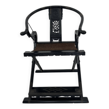 Chaise longue pliante antique