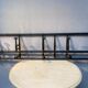 Coat rack in painted wood