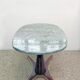 Table in rosewood and marble by Vittorio Dassi for Mobili Moderni Lissone, 1950