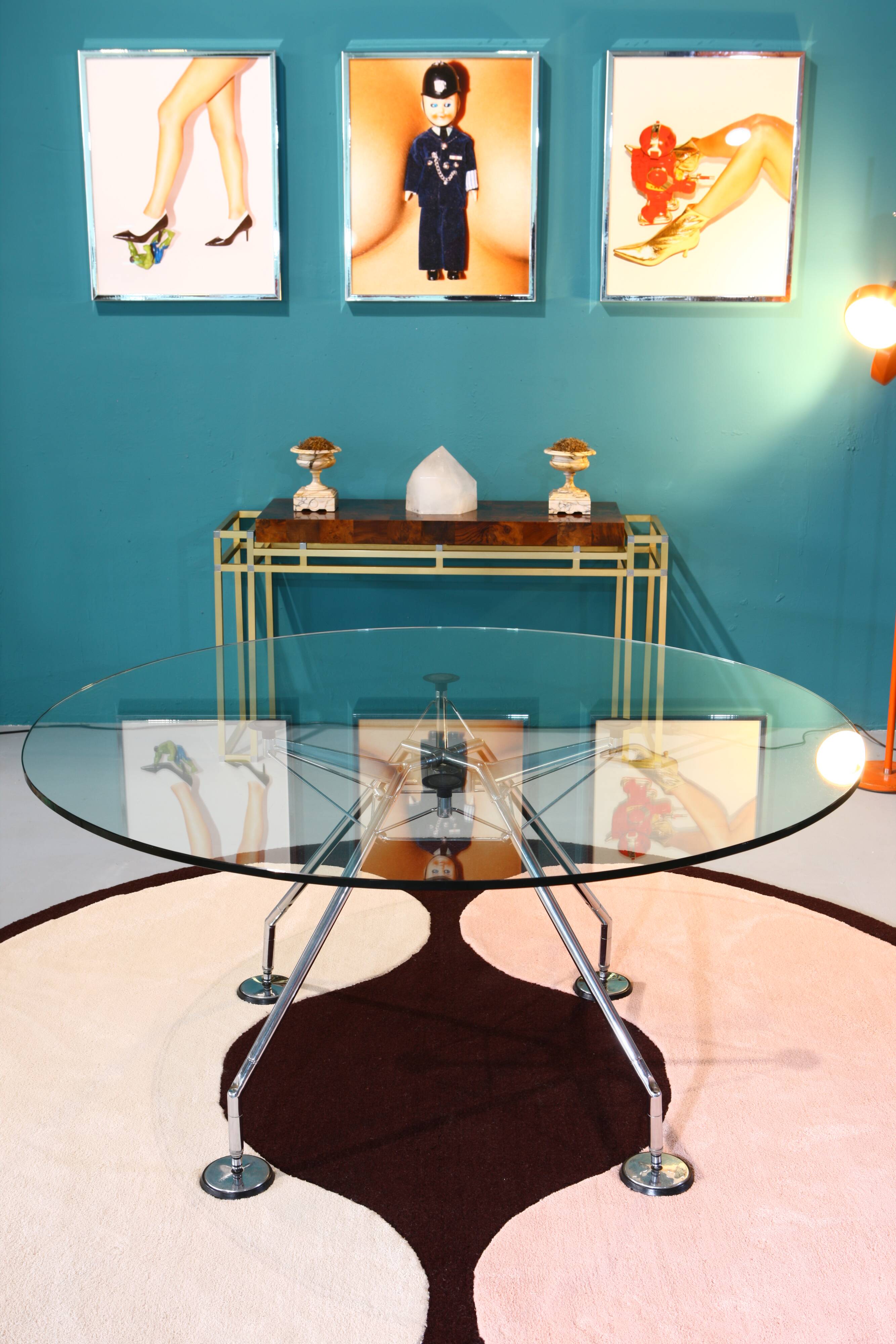 Nomos Dining Table by Norman Foster for Tecno, 1986